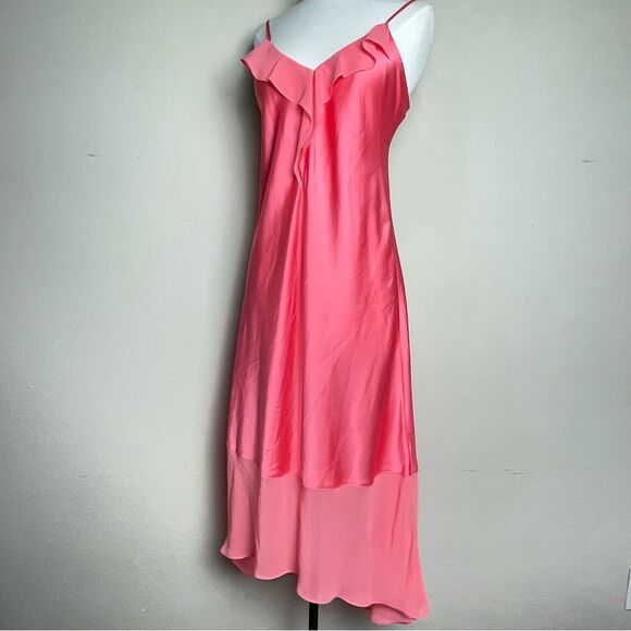 H by Halston Nightgown or Slip Dress spaghetti strap silky S / P - Picture 3 of 17